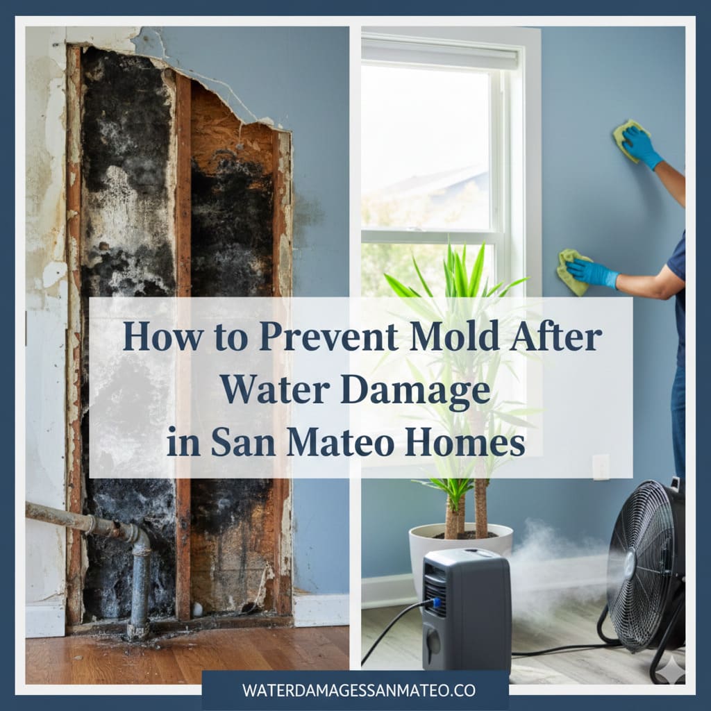How to Prevent Mold After Water Damage in San Mateo Homes