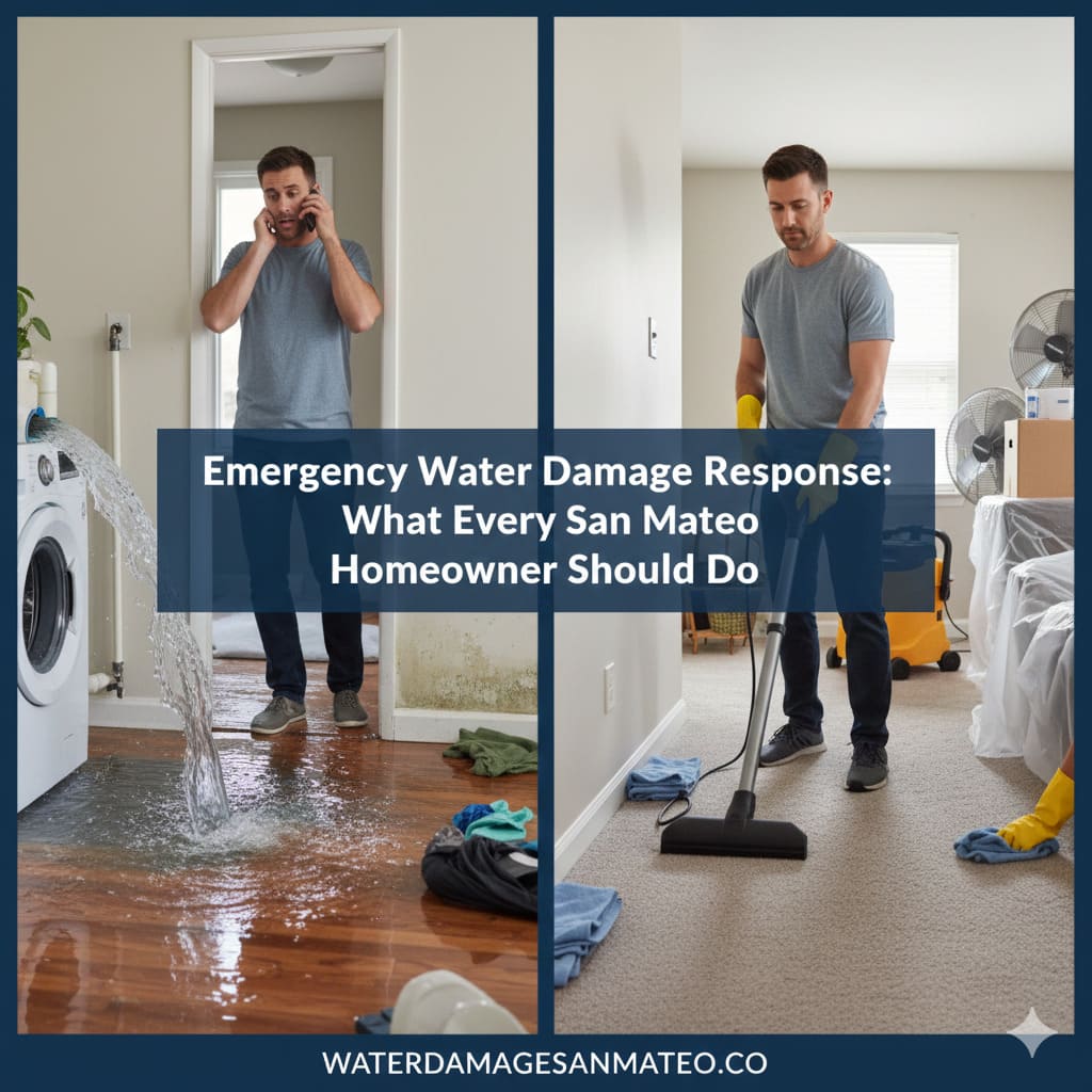 Emergency Water Damage Response: What Every San Mateo Homeowner Should Do